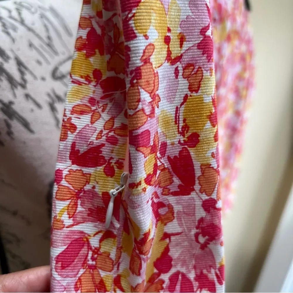 NWT Hale Bob Floral Print High Rise  Shorts Sz M